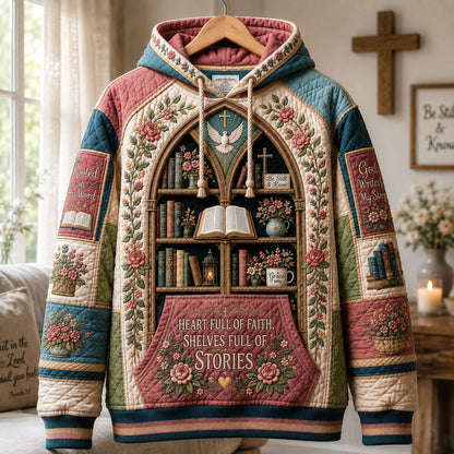 Heart Full Of Faith Christian Hoodie GFTOHNL2557