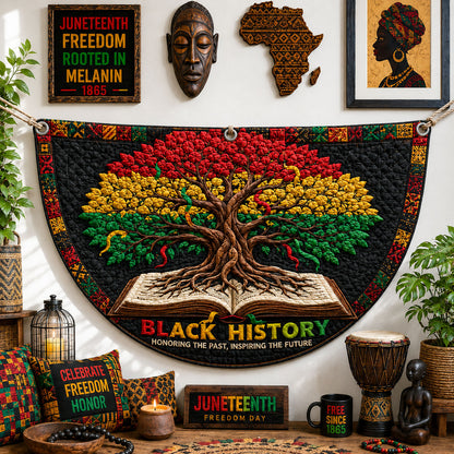 History Juneteenth Tree Fan Flag GFTOHNL256