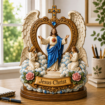 Sacred Heart Jesus Wooden Block 3-Layers GFTOHNL2694