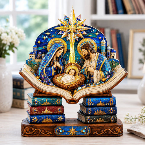 Nativity Story Book Wooden Block 3-Layers GFTOHNL2701
