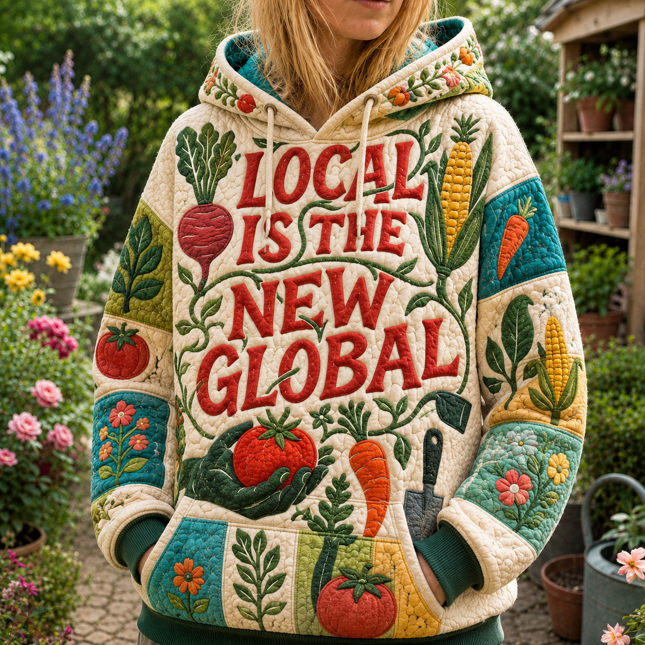 Local Garden Love Hoodie GFTOHNL2766
