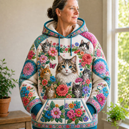 Garden Cat Steps Hoodie GFTOHNL2775