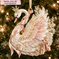Swan Ballet Queen Christmas Mica Ornament QTCUZ GFTOHNL2884