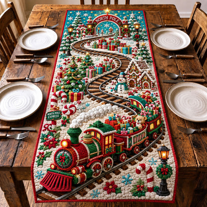North Pole Express Quilted Table Runner GFTOHNL2955