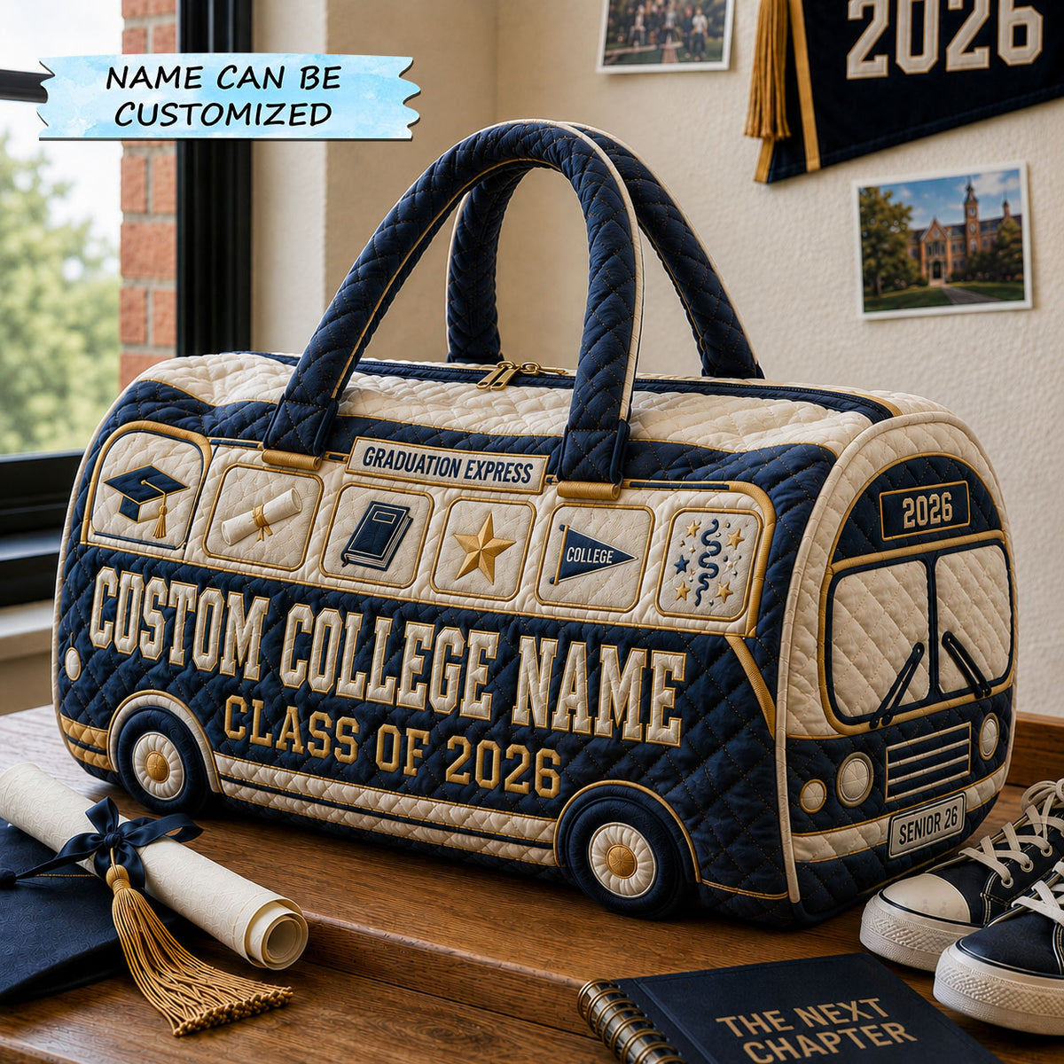 Graduation Express Quilted Duffle Bag QTCUZ GFTOHNL320