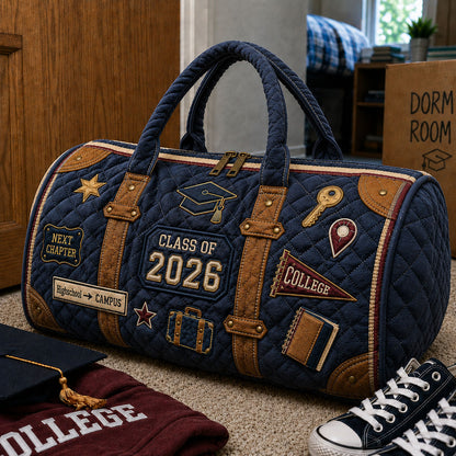 Dorm Move In Travel Quilted Duffle Bag GFTOHNL324