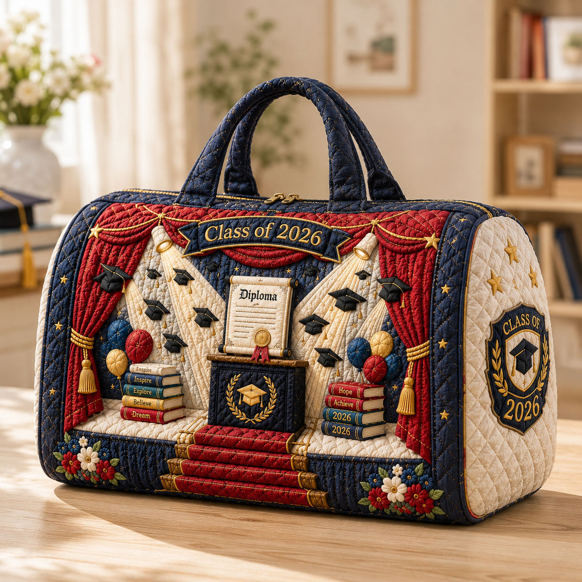Graduation Ceremony Quilted Duffle Bag GFTOHNL325