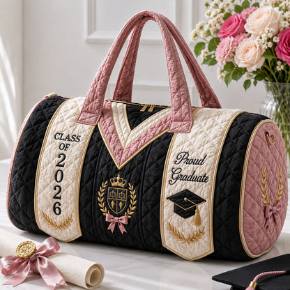 Proud Graduate Keepsake Quilted Duffle Bag GFTOHNL326