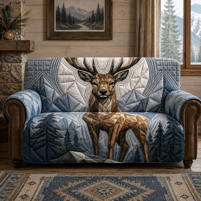 Deer Quilted Sofa Cover GFTOHNL36