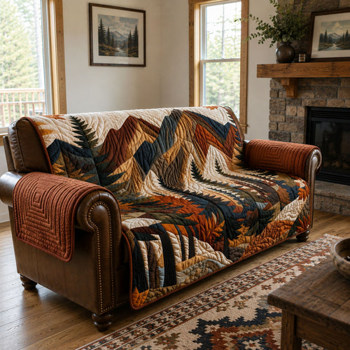 Forest Quilted Sofa Cover GFTOHNL37