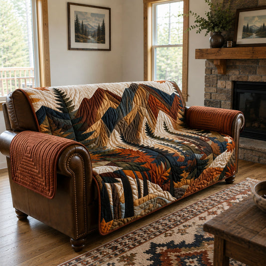 Forest Quilted Sofa Cover GFTOHNL37