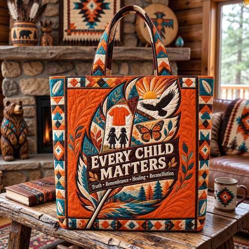 Every Child Matters Quilted Tote Bag GFTOHNL3926