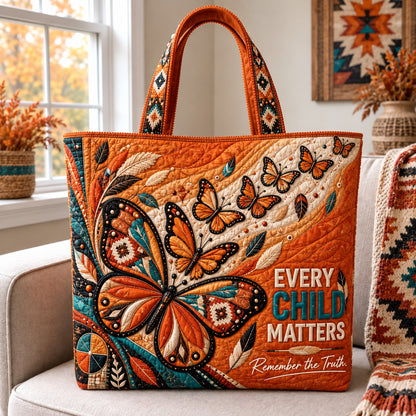 Remember The Truth Quilted Tote Bag GFTOHNL3927