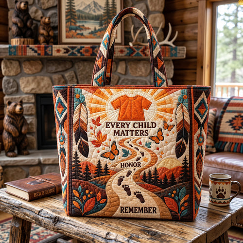 Path Of Remembrance Quilted Tote Bag GFTOHNL3930