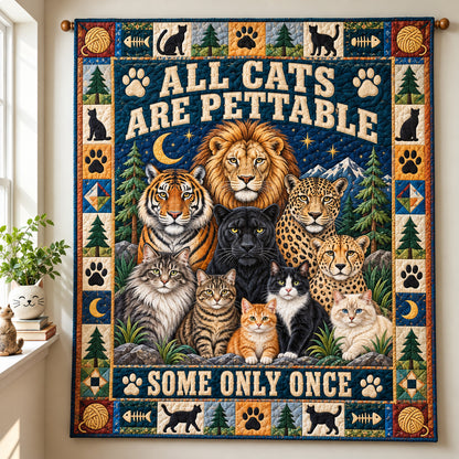 All Cats Are Special Quilted Blanket GFTOHNL4023