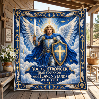 Heaven Stands With You Quilted Blanket GFTOHNL4083