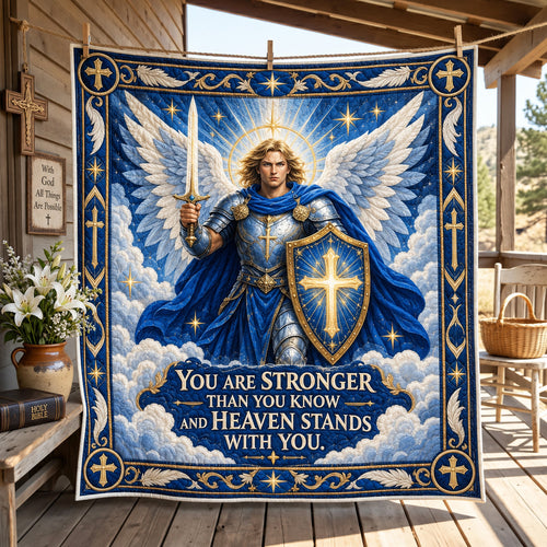 Heaven Stands With You Quilted Blanket GFTOHNL4083