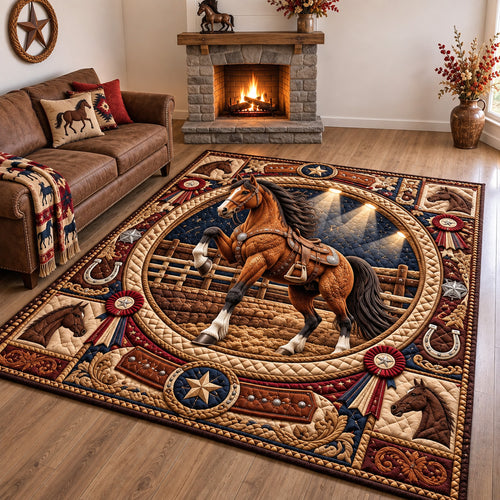 Western Rodeo Champion Area Rug GFTOHNL4087