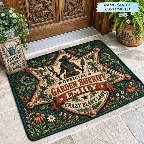 Garden Sheriff Doormat QTCUZ GFTOHNL4220