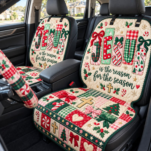 Jesus Reason For The Season Quilted Car Seat Protector GFTOHNL4357