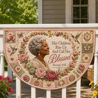 Blessed Grandma Proverbs 31 Fan Flag GFTOHNL439
