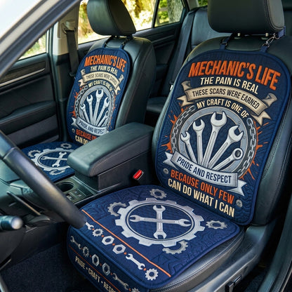 Mechanics Life Quilted Car Seat Protector GFTOHNL4408