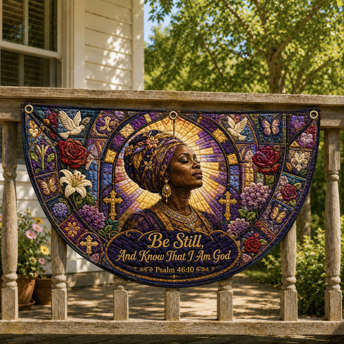 Be Still and Know That I Am God Fan Flag GFTOHNL441