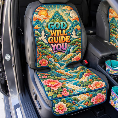 God Will Guide You Quilted Car Seat Protector GFTOHNL4457