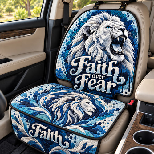Faith Over Fear Quilted Car Seat Protector GFTOHNL4459