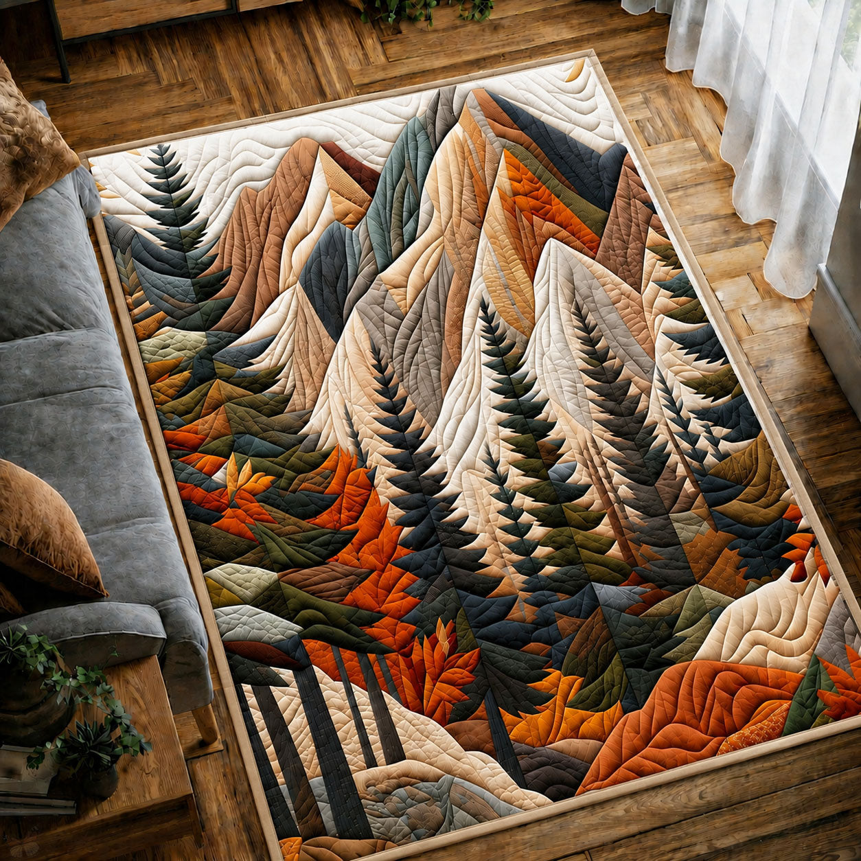 Forest Area Rug GFTOHNL45