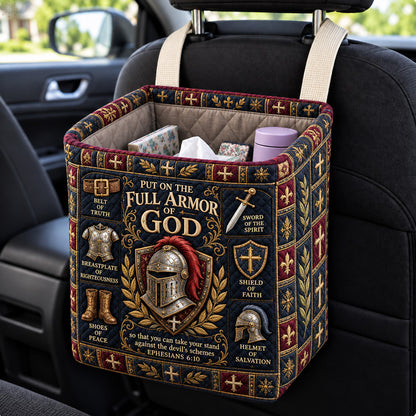 Full Armor Of God Quilted Car Basket GFTOHNL4566