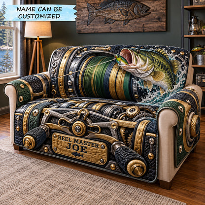 Reel Master Quilted Sofa Cover QTCUZ GFTOHNL4591