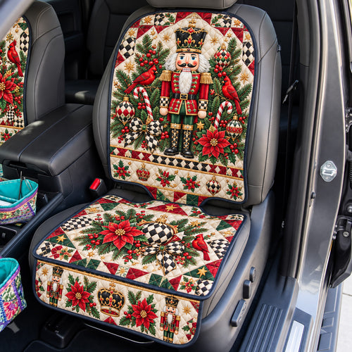 Royal Nutcracker Christmas Quilted Car Seat Protector GFTOHNL4595