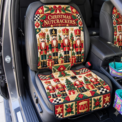 Christmas Nutcracker Parade Quilted Car Seat Protector GFTOHNL4596