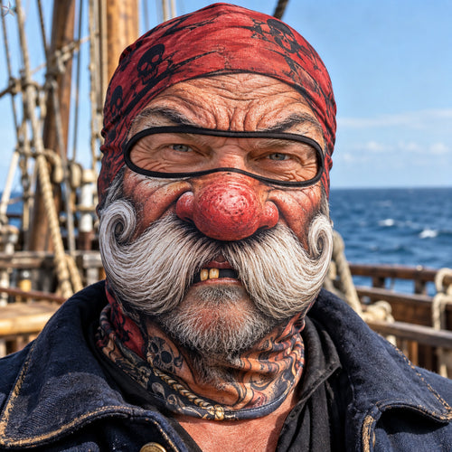 Funny Pirate Faces Collection GFTOHNL4671