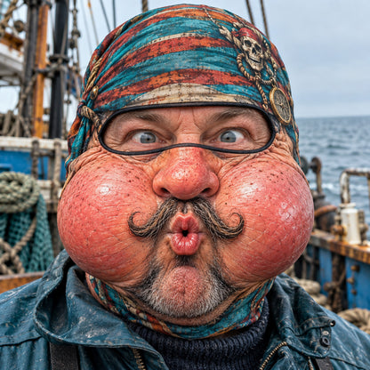 Funny Pirate Faces Collection GFTOHNL4671