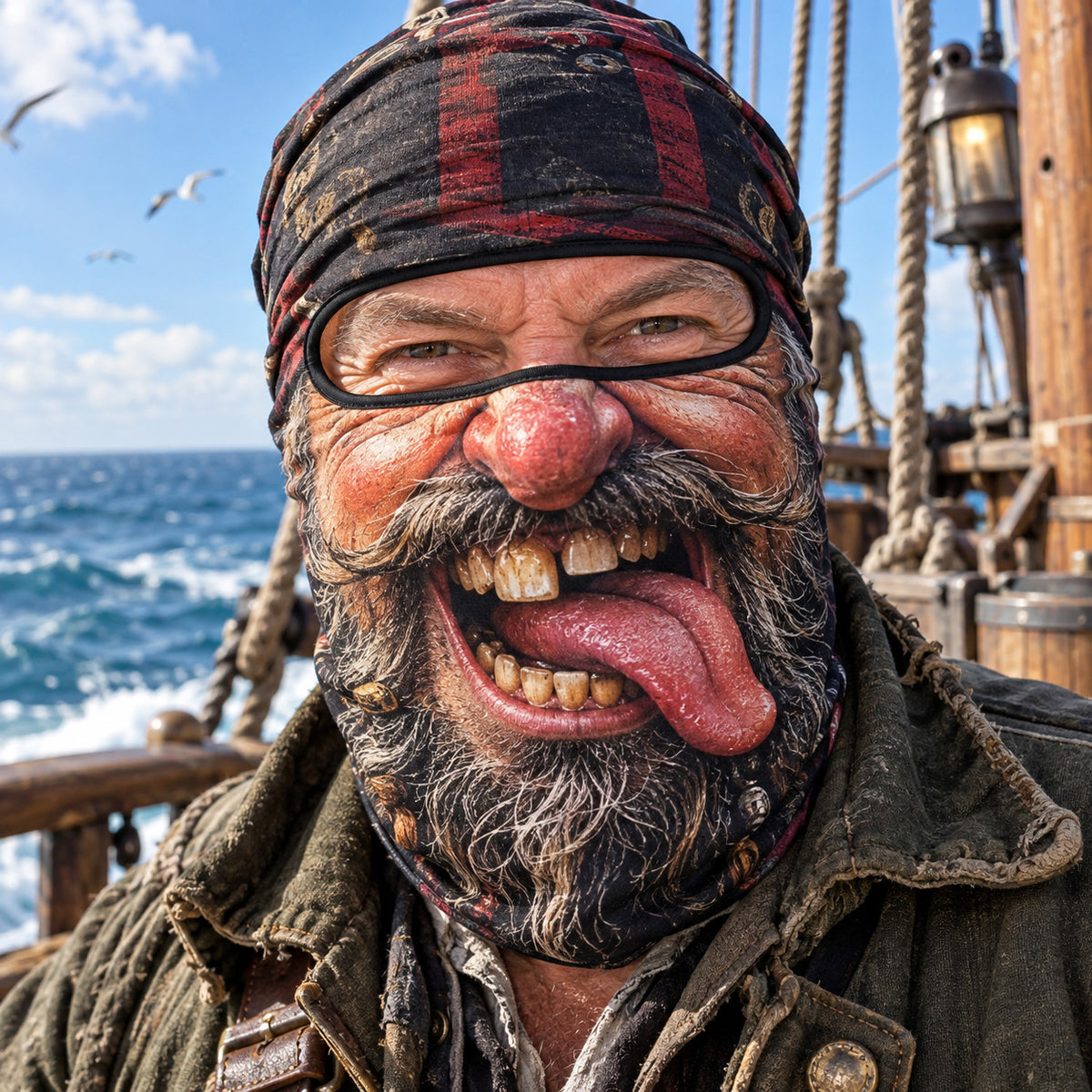 Funny Pirate Faces Collection GFTOHNL4671