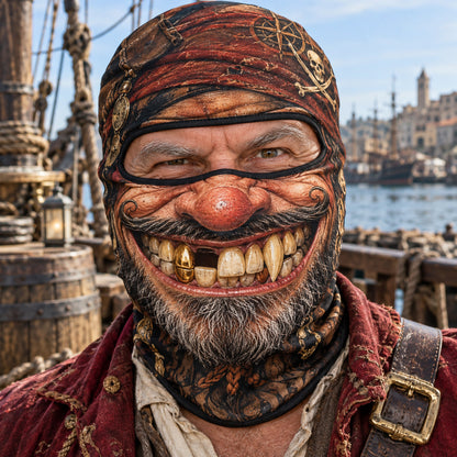 Funny Pirate Faces Collection GFTOHNL4671