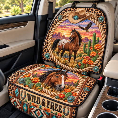 Wild Horse Freedom Quilted Car Seat Protector GFTOHNL4684
