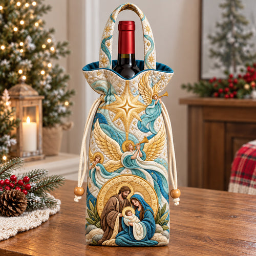 Angels Of Bethlehem Quilted Bottle Carrier Bag GFTOHNL4725