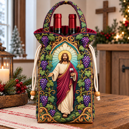Jesus True Vine Quilted Bottle Carrier Bag GFTOHNL4741