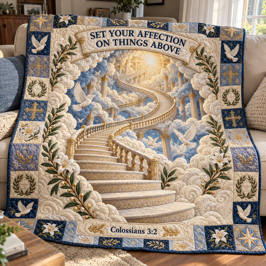 Stairway To Heaven Quilted Blanket GFTOHNL4970