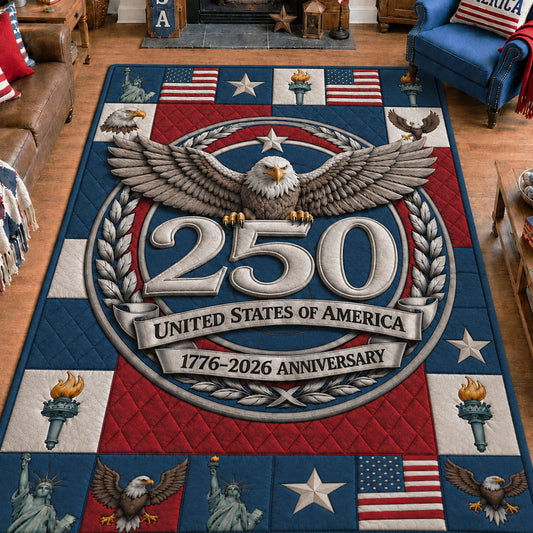250 USA Anniversary Area Rug GFTOHNL51