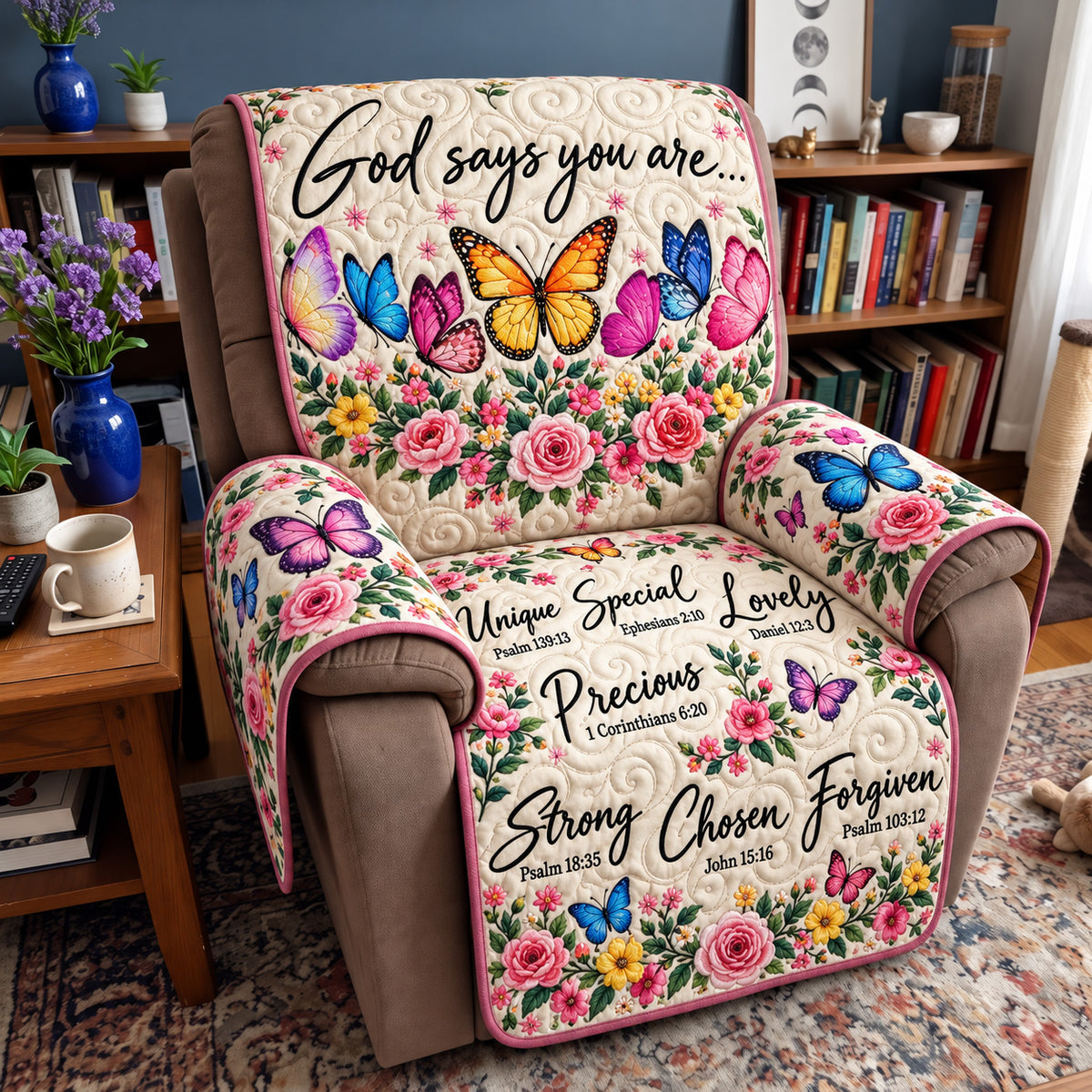 God Says You Are Special Quilted Sofa Cover GFTOHNL5106