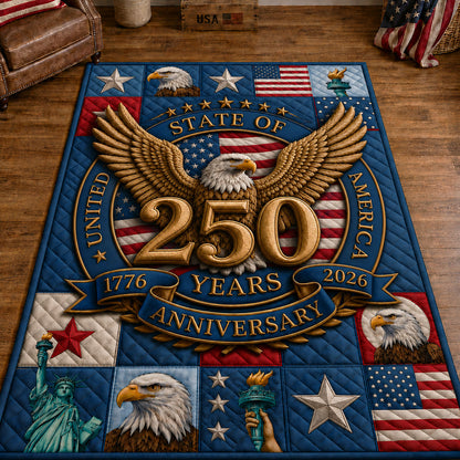 250 USA Anniversary Area Rug GFTOHNL52