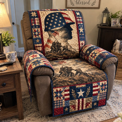 American Soldier Legacy Quilted Sofa Cover GFTOHNL5261
