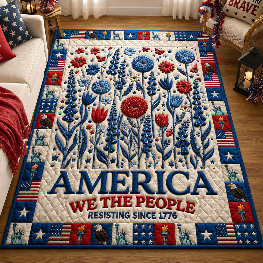 America We The People Area Rug GFTOHNL53