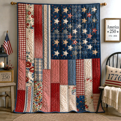 Vintage Americana Quilted Blanket GFTOHNL67