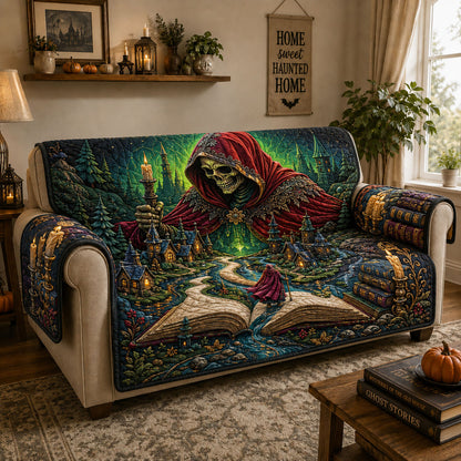 Reaper Storybook Journey Quilted Sofa Cover GFTOHNL970
