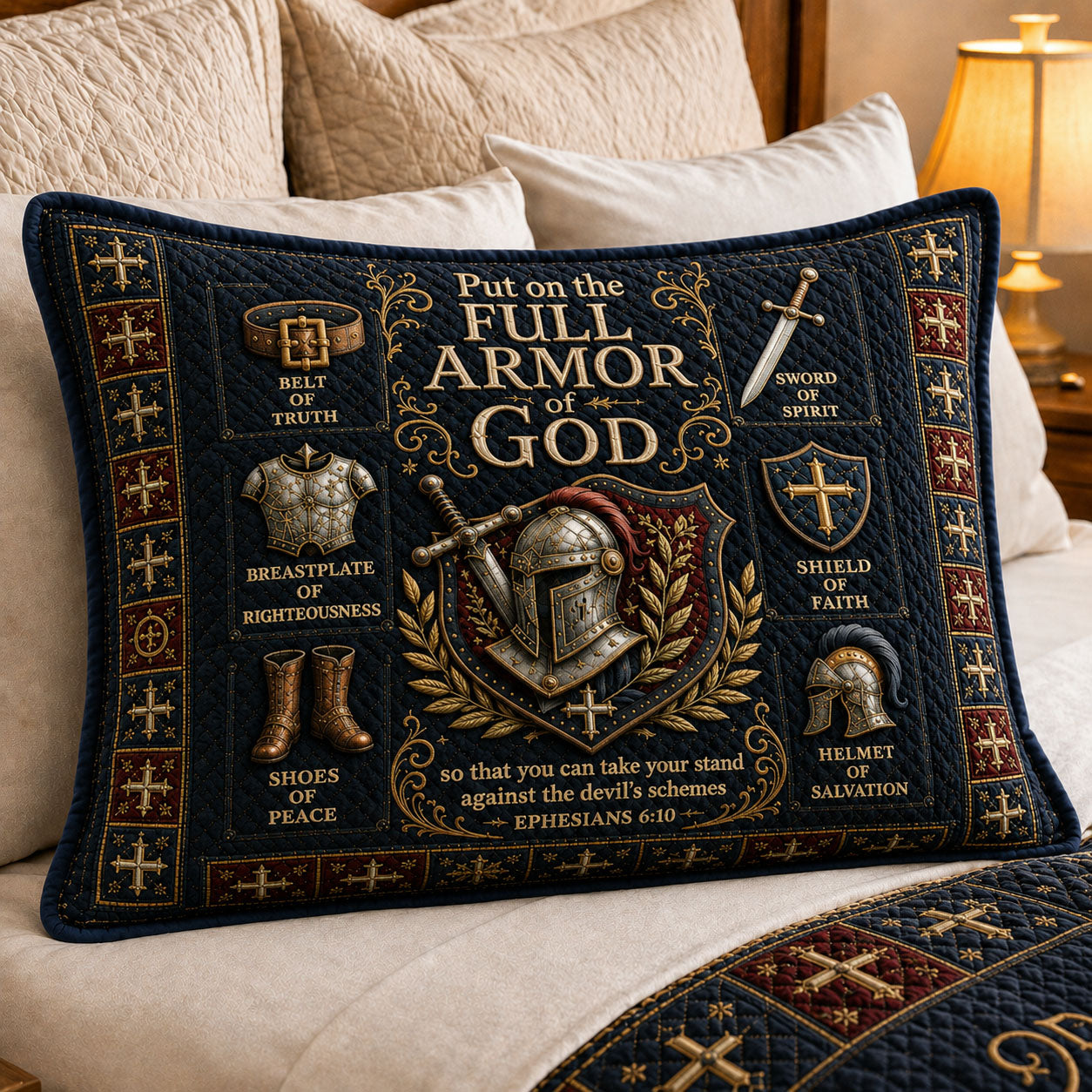 Full Armor Of God Bedding Pillow Case GFTOHNL976